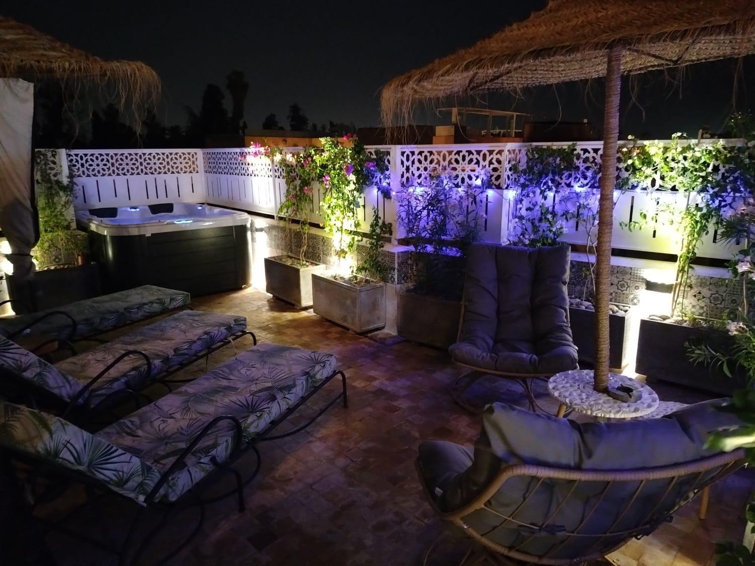 Riad & Spa Sous Le Soleil Chez Jerome Et Pamela Ch Marrakchi Marrakesh Exterior photo